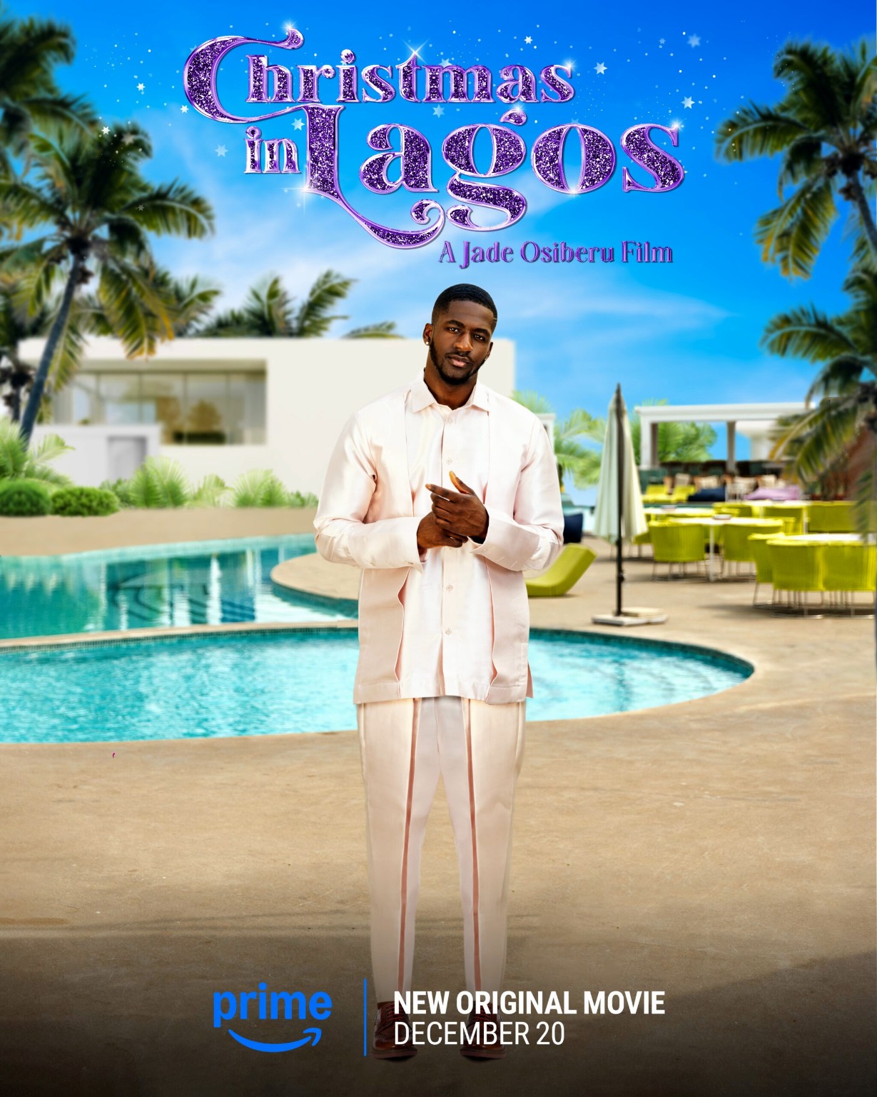 Christmas in Lagos character poster