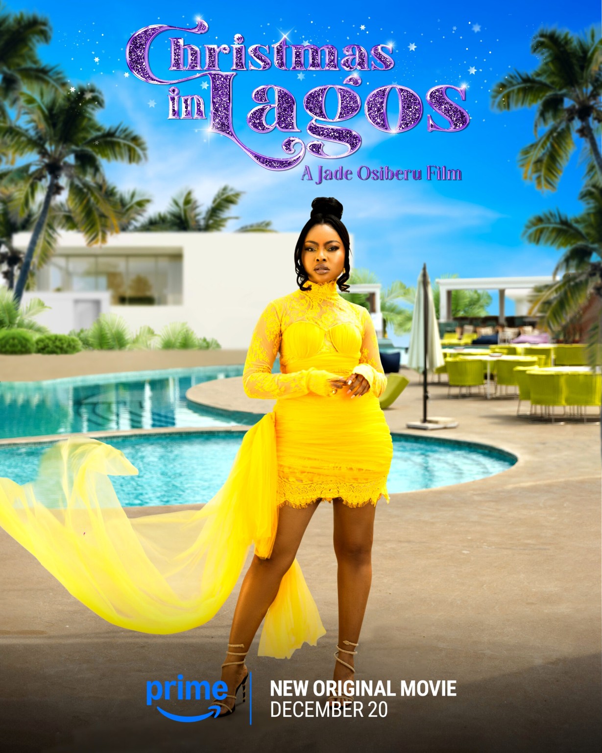 Christmas in Lagos character poster